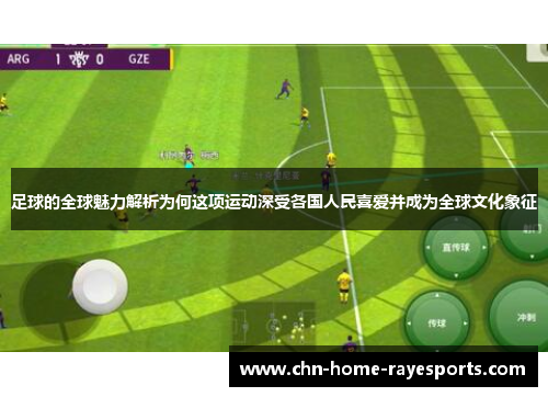 足球的全球魅力解析为何这项运动深受各国人民喜爱并成为全球文化象征